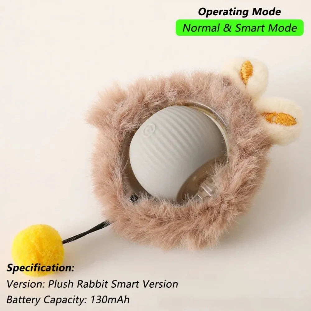 PetHuggle™ Smart Rolling Ball – The Ultimate Interactive Toy for Curious Cats