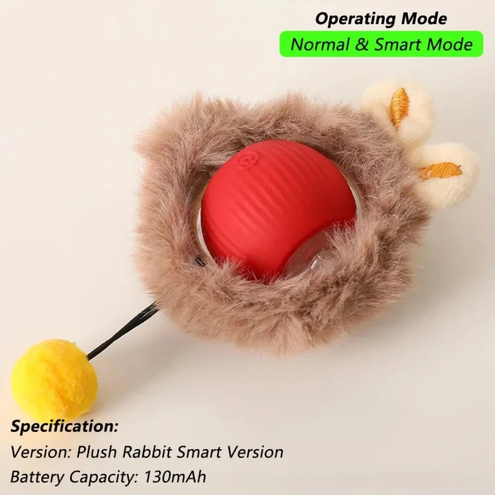 PetHuggle™ Smart Rolling Ball – The Ultimate Interactive Toy for Curious Cats