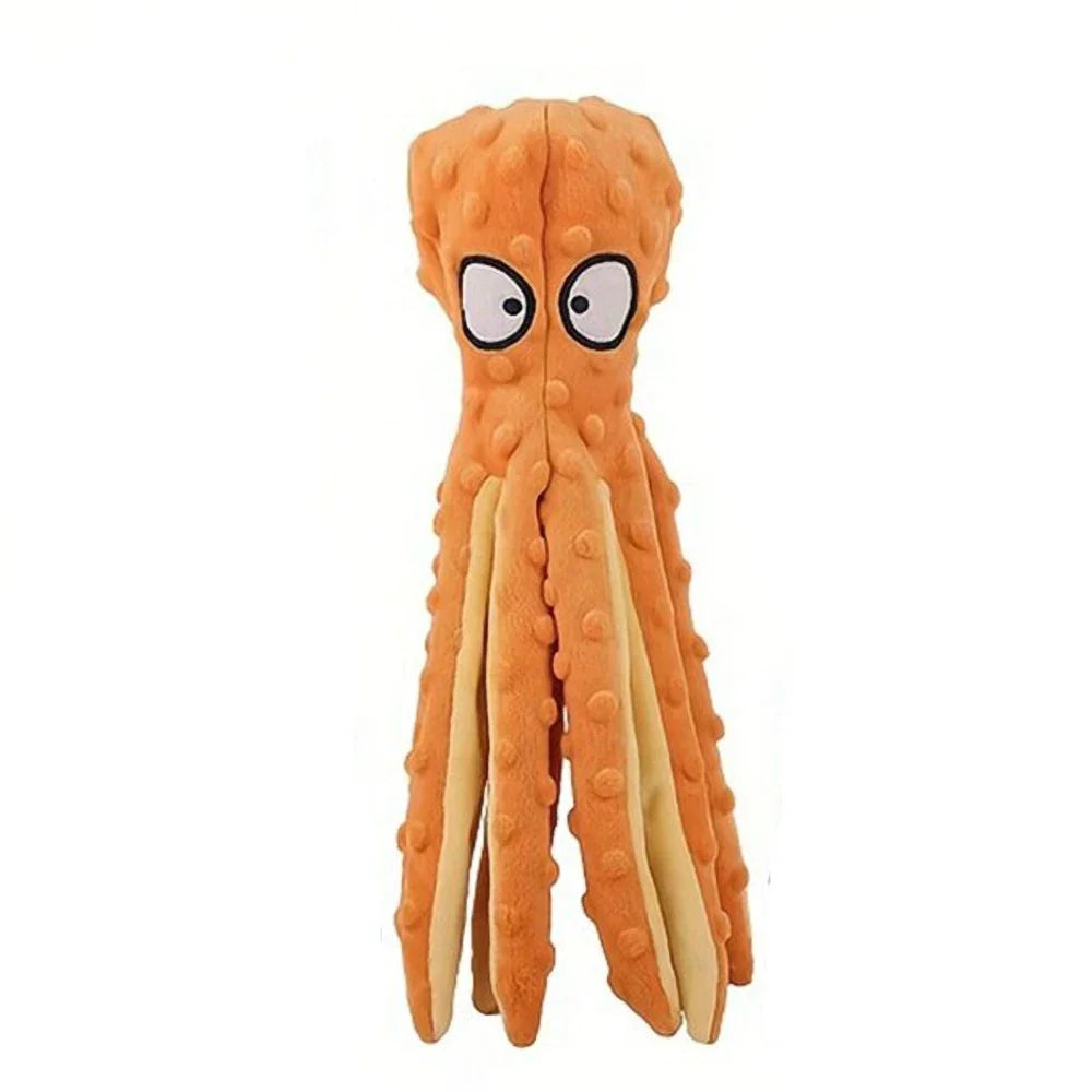PetHuggle™ Squeaky OctoPlay Plush