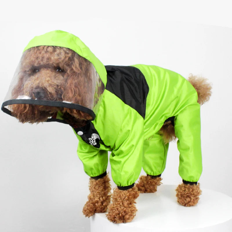 PetHuggle™ Waterproof Dog Raincoat – Style Meets Protection