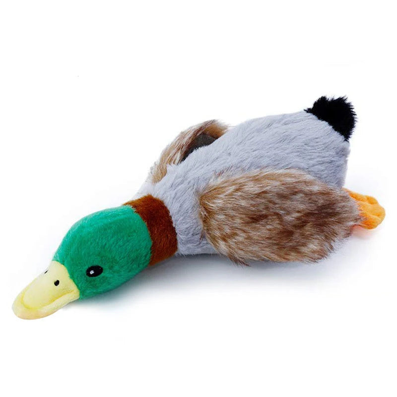 PetHuggle™ Squeaky Duck Toy – Fun, Comfort & Clean Teeth in One!