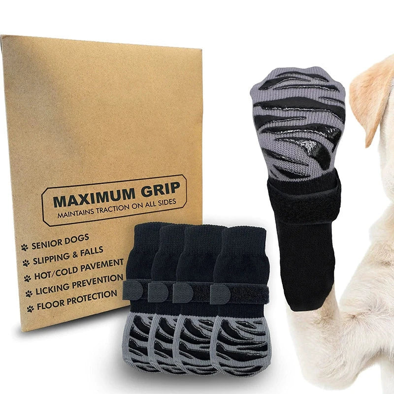 PetHuggle™ Anti-Slip Dog Socks – Cozy Protection for Every Step!