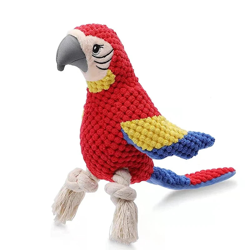 PetHuggle™ Indestructi-Parrot Plush